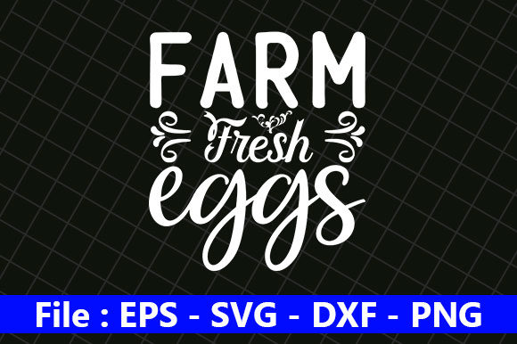 Farm House SVG Design, Farm Fresh Eggs Review